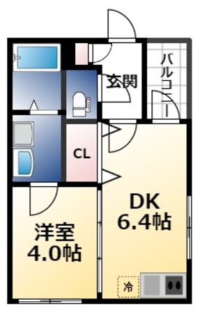 ラ・ポーズSKの物件間取画像